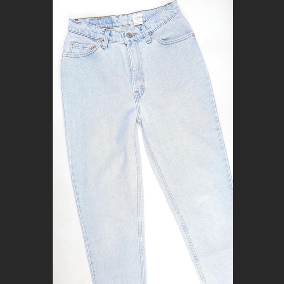 Levi's 512 W28 L30.5 slim fit tapered leg 80's Vintage mom levis 28 - Picture 2 of 8